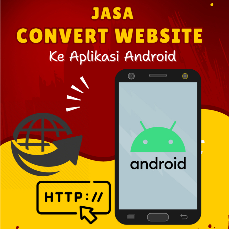 Jasa Bikin Aplikasi Android dari Website/Blog | WebView APK