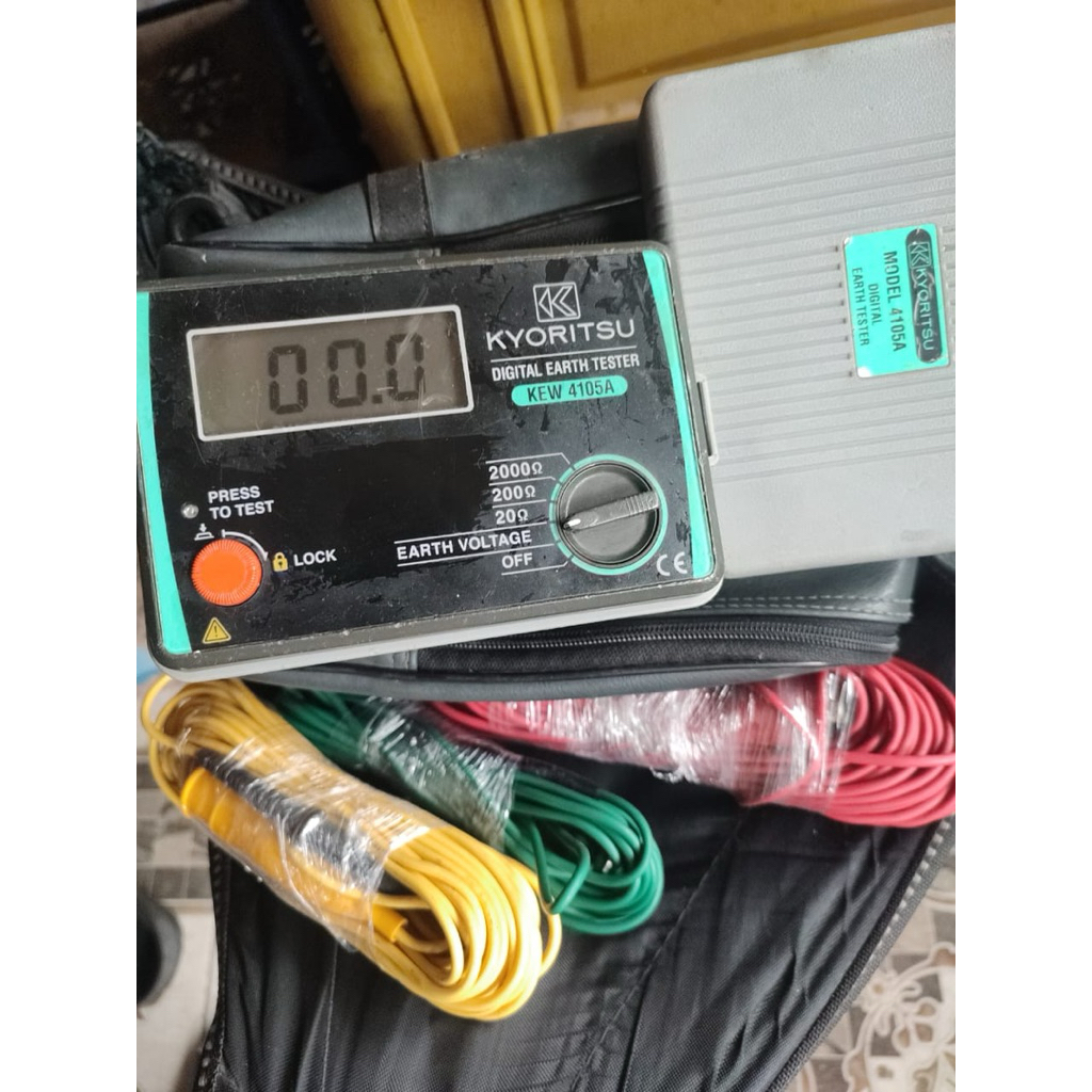 Grounding tester Kyoritsu 4105A Digital Earth Tester second