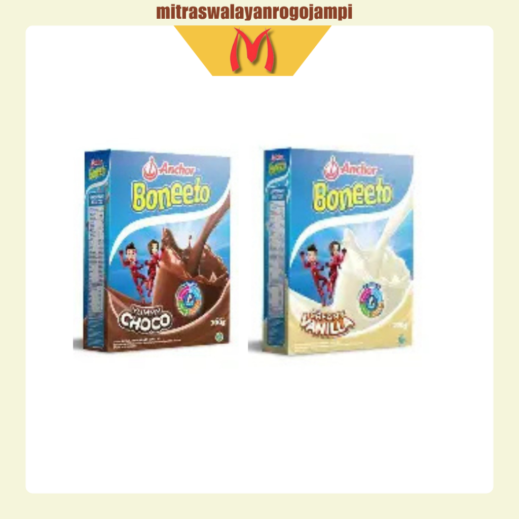 Susu Boneeto Coklat Susu Boneto Cokelat Vanilla Bubuk 320gr