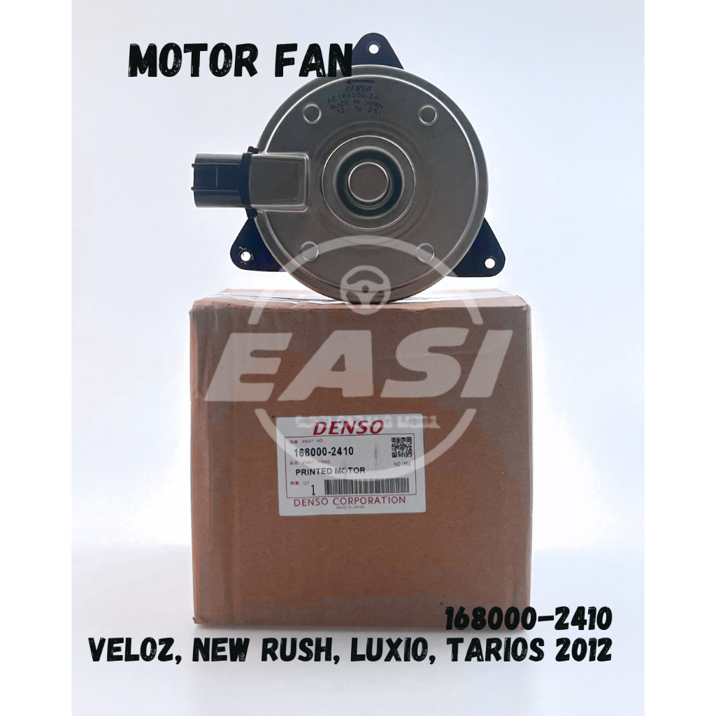 MOTOR FAN RADIATOR TOYOTA VELOZ / NEW RUSH / NEW AVANZA – 168000-2410 / 2410