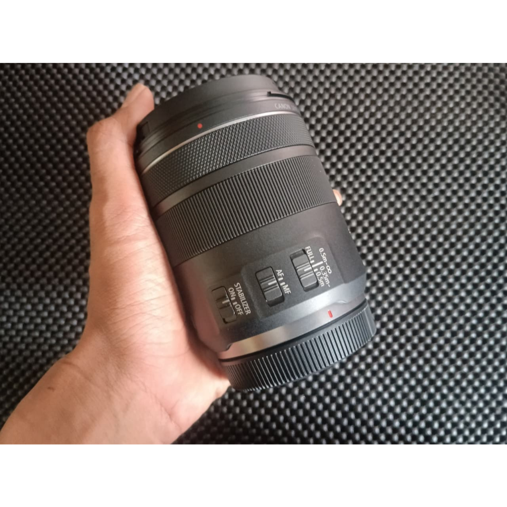 CANON Lensa RF 85mm  Second Fisik Prima Aperture Aman Jamur Tipis