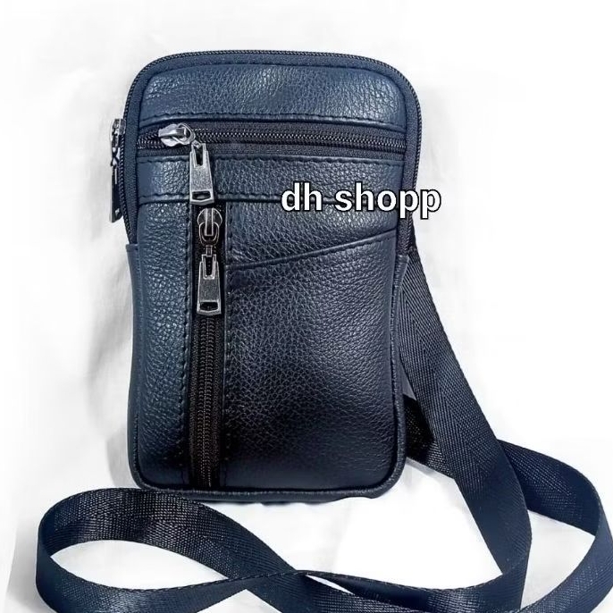 Tas Hp pria kulit sapi asli garut