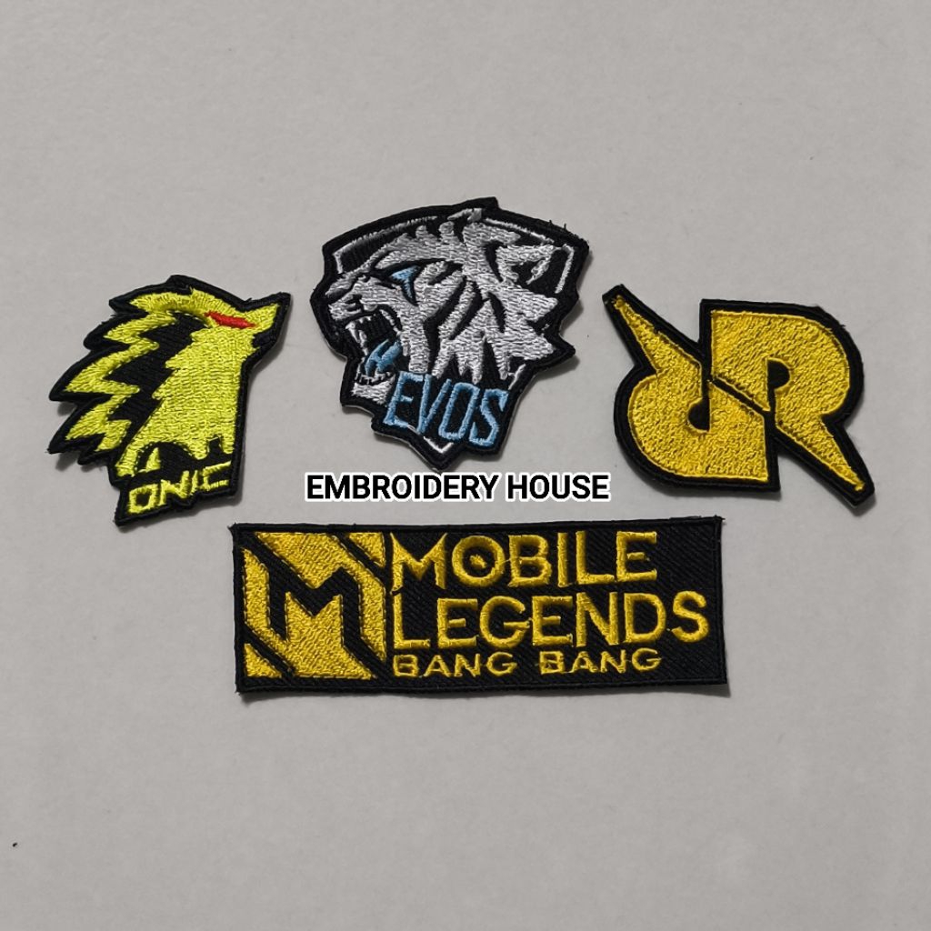 Patch Emblem Bordir Karakter Logo Mobile Legends Bang Bang