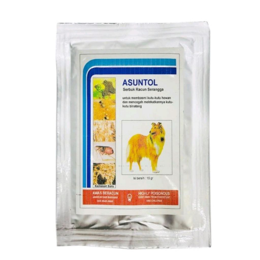 ASUNTOL OBAT KUTU HEWAN 15 gr