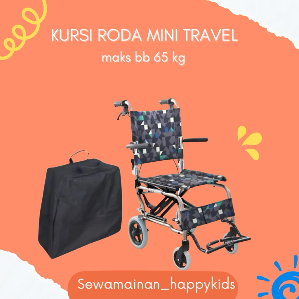 SEWA Kursi Roda Mini Traveling