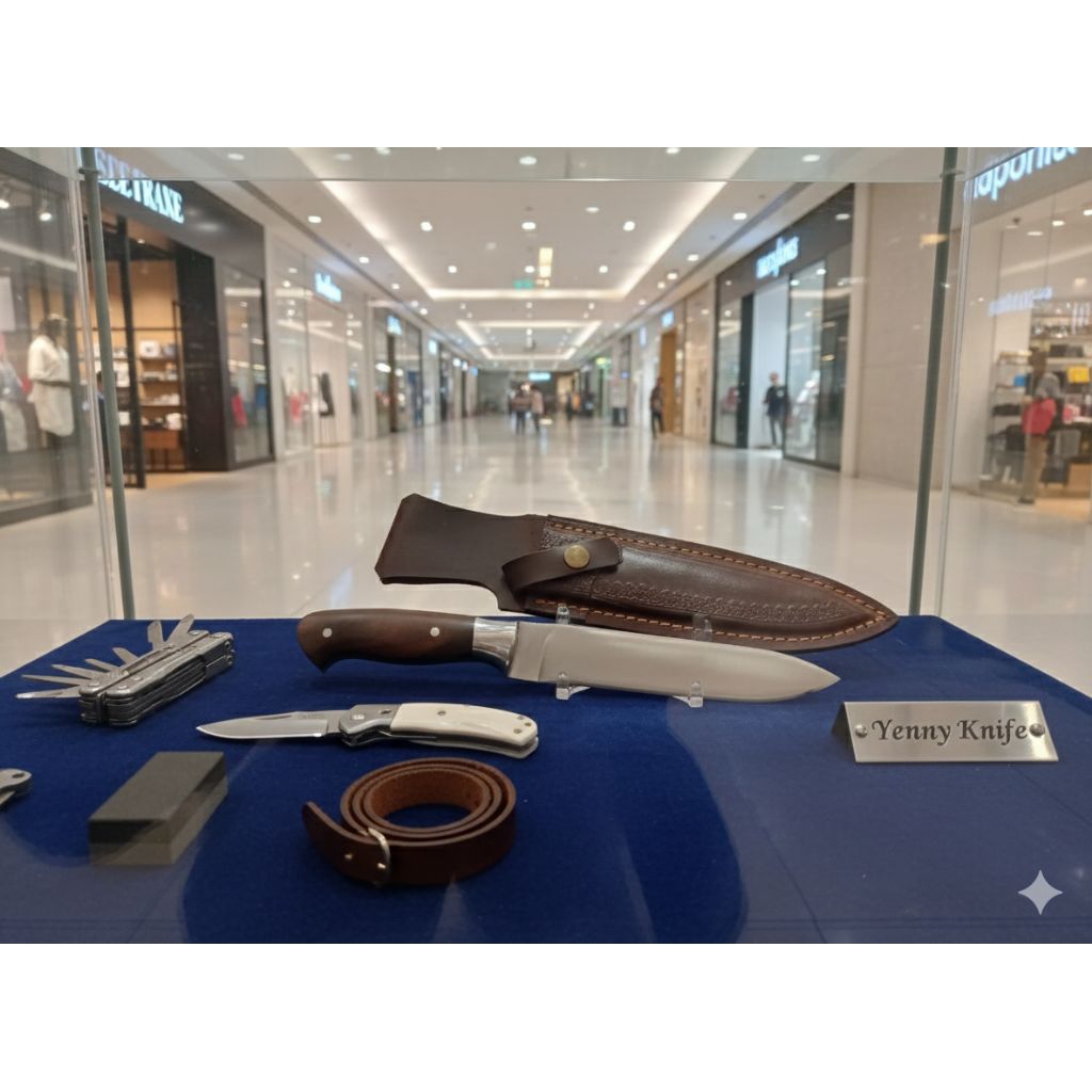 Pisau Cheff kyuto knife HSS ex gergaji batu super tajam siap pakai