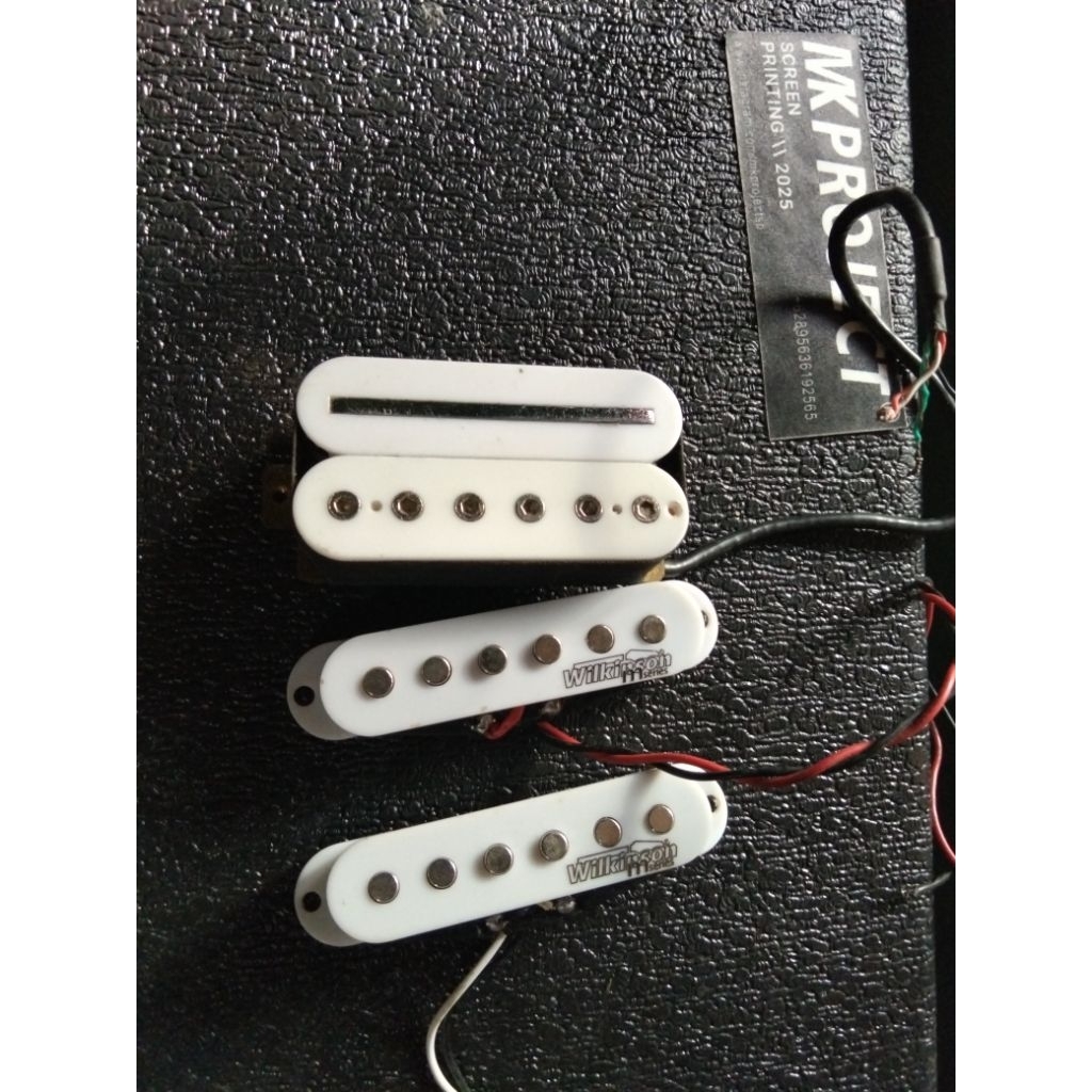 Pickup Gitar Wilkison bekas copotan gitar HSS 1 Set