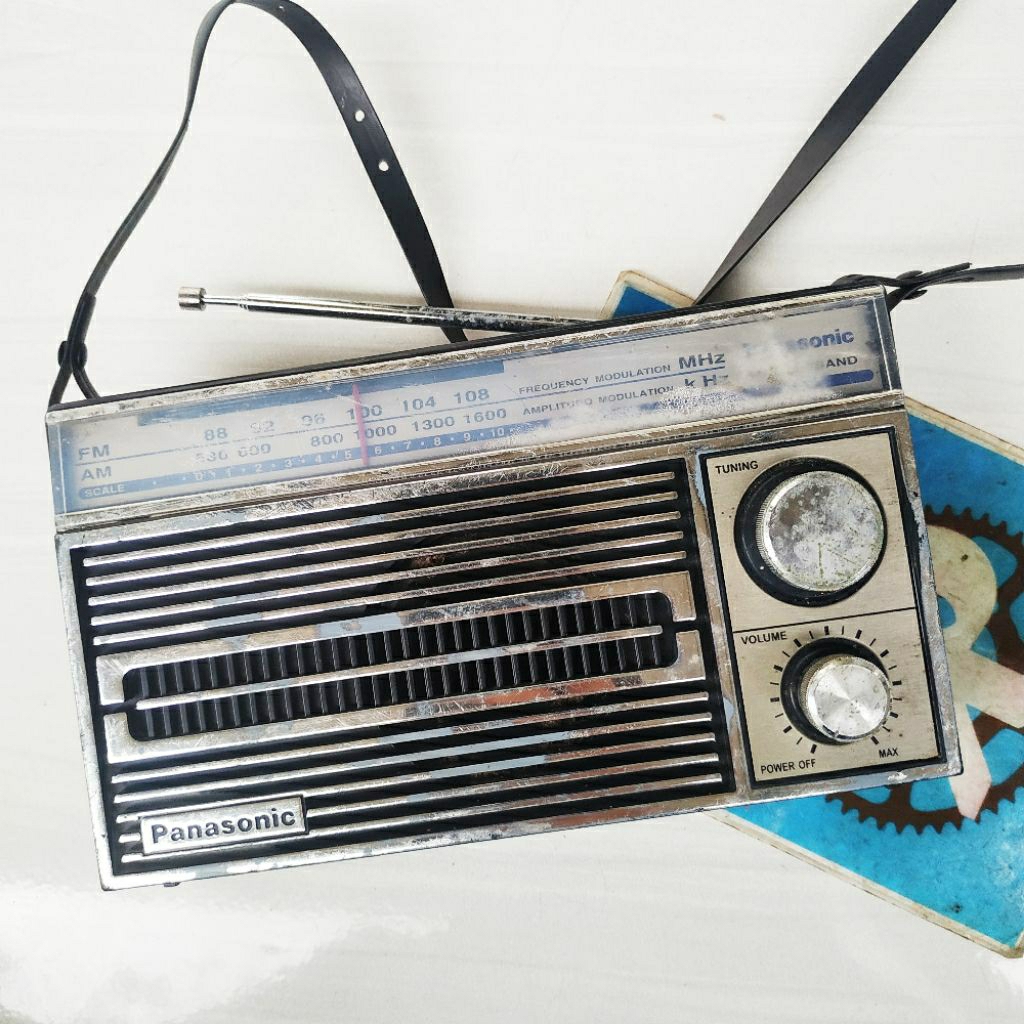 Radio lawas jadul cawang national panasonic philips