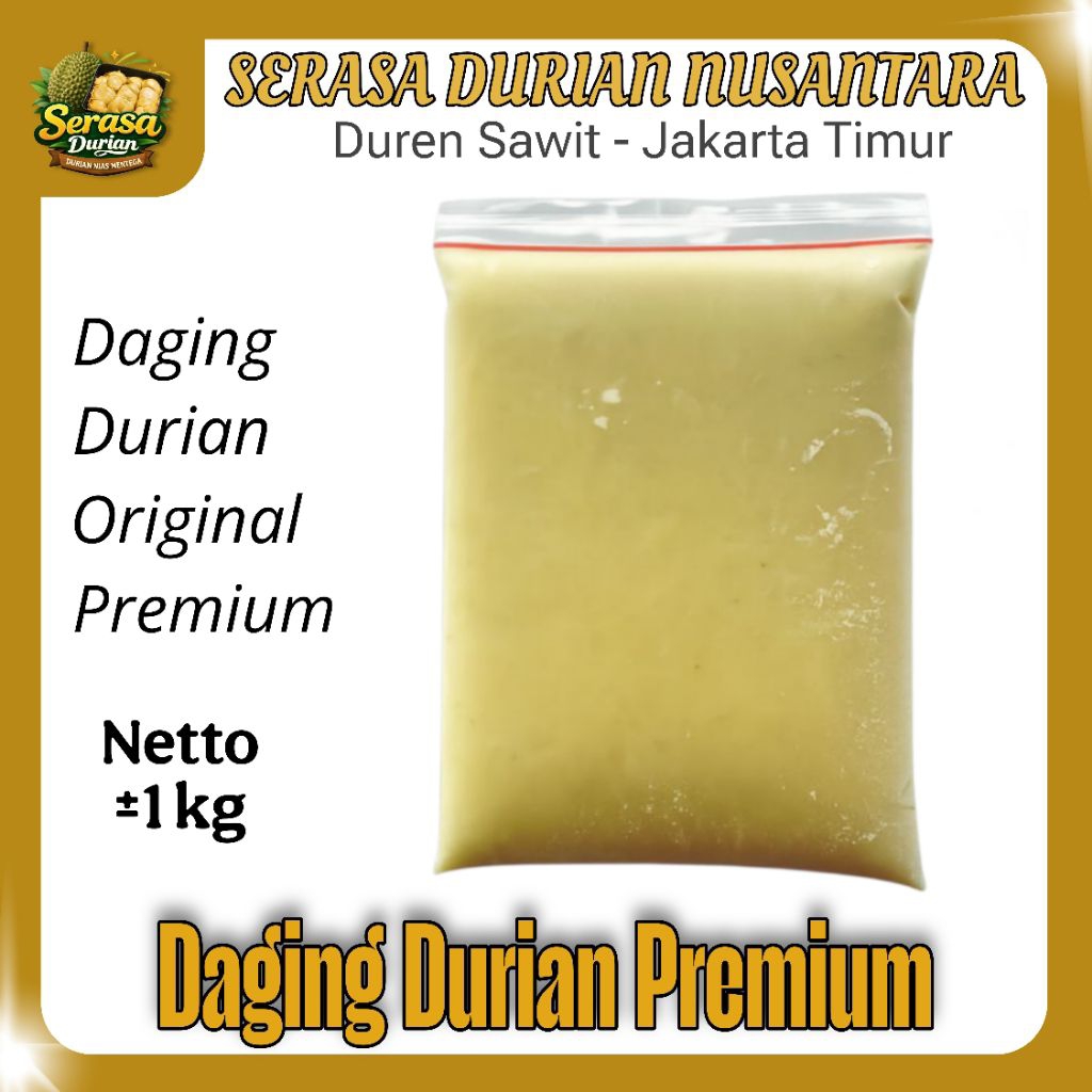 Daging Durian 1kg
