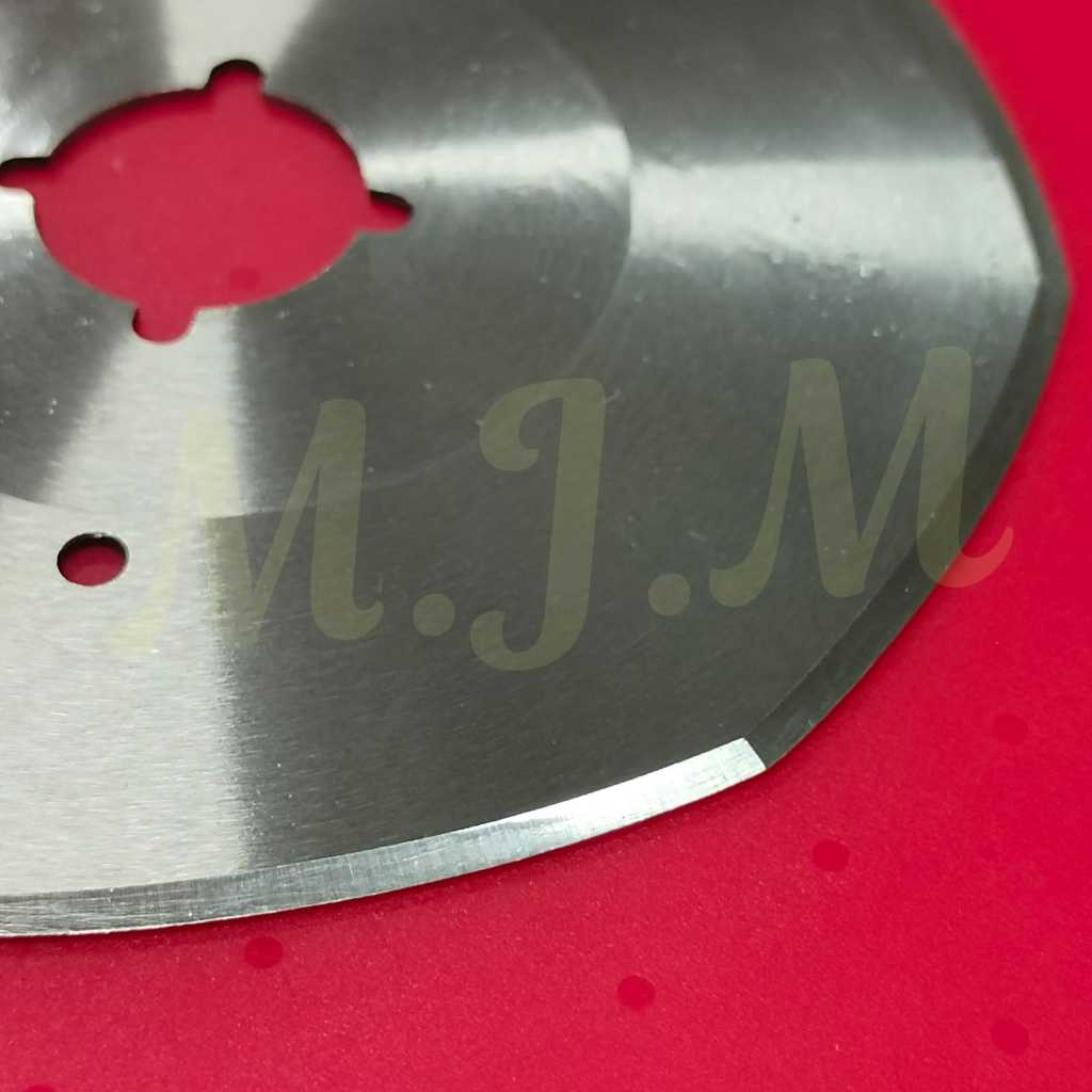 ( Grade A ) Pisau Mesin Potong Kain Bulat Segi 8 110 Mm Rs-110 / Pisau Octa 110 Miso-11231 Ms-00034