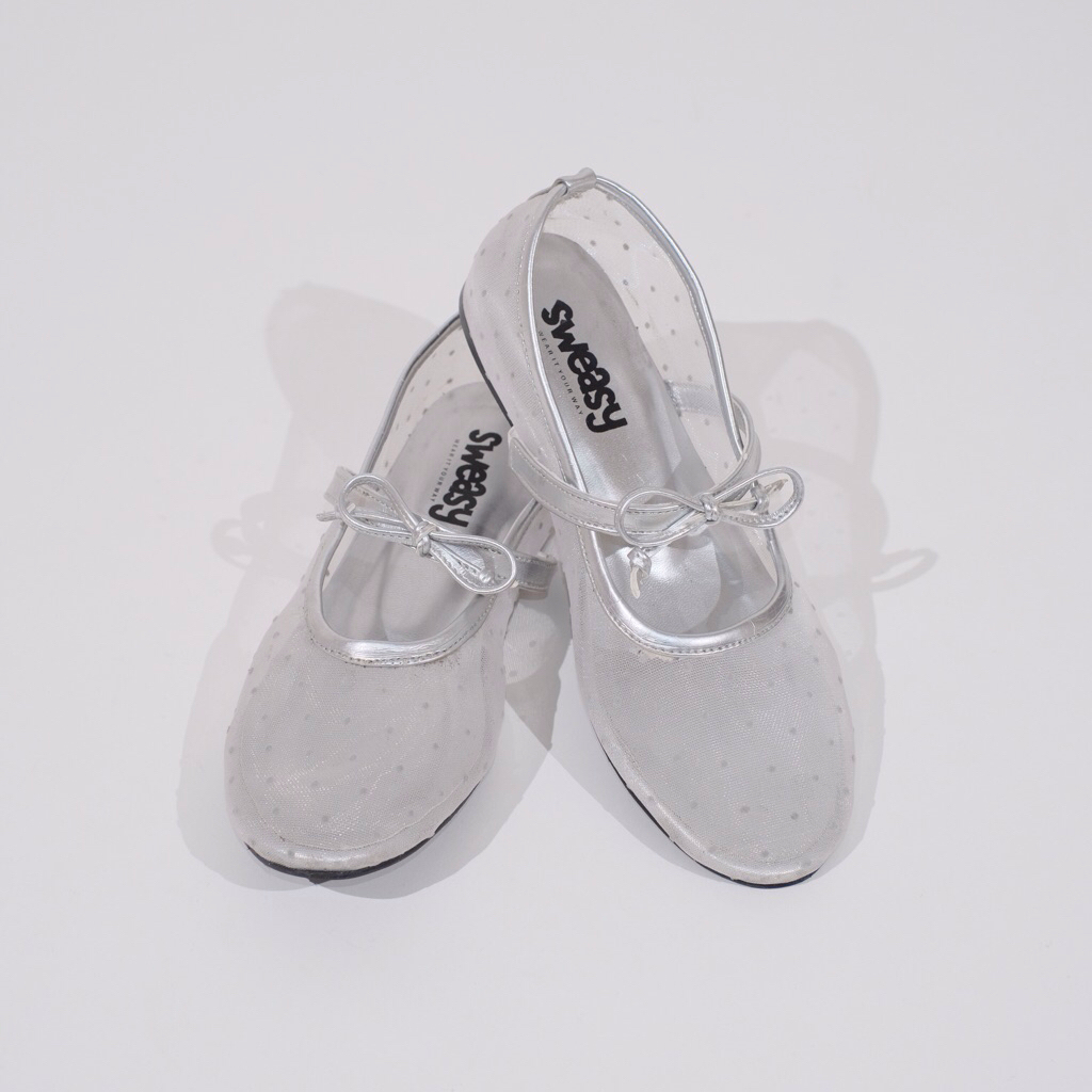 Lunelle Shoes | Flat Shoes Wanita | Casual Shoes Black | Sepatu Wanita Ballerina | Sepatu Flat Shoes