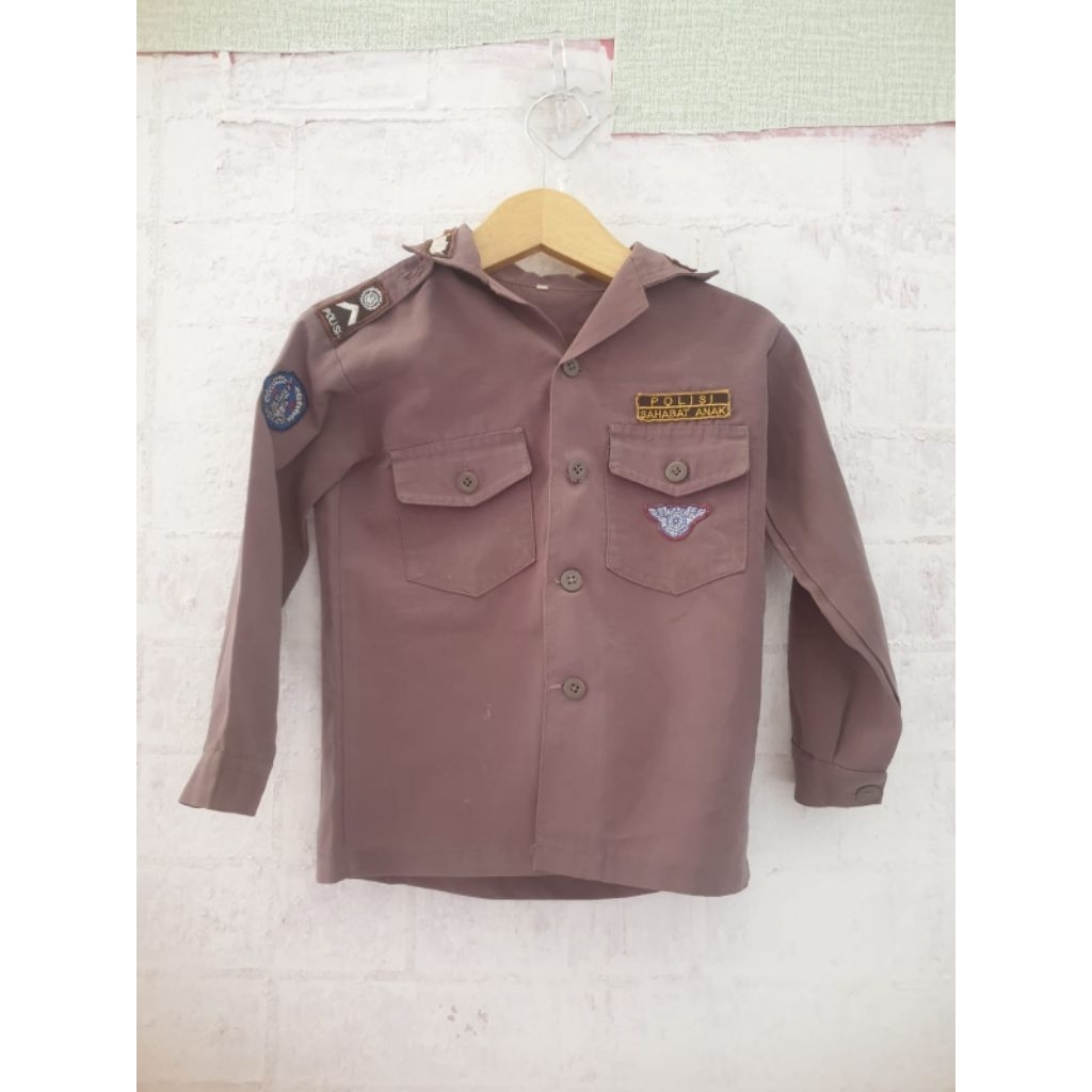 PL baju polisi anak paud | Baju polisi anak | Polisi anak