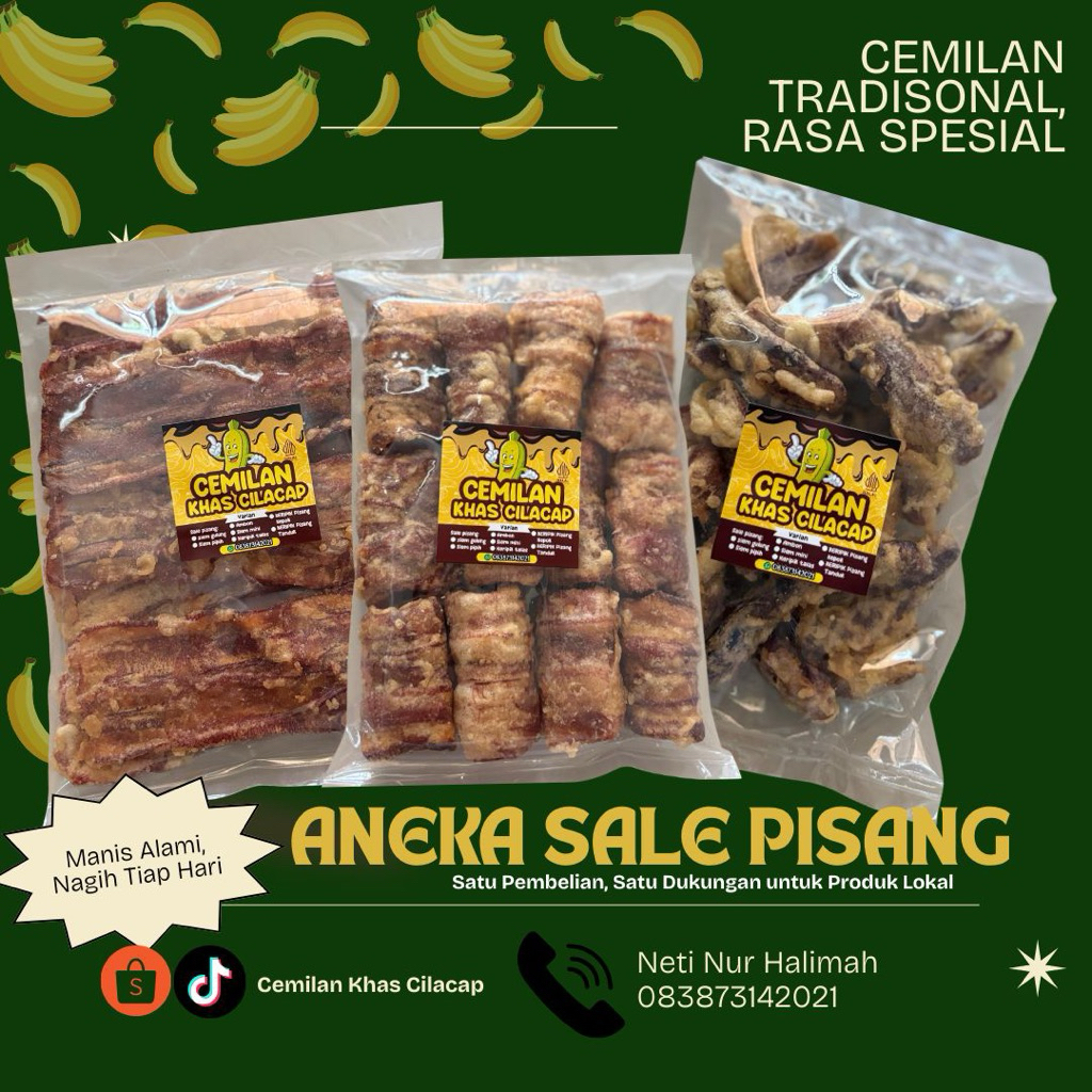sale pisang khas cilacap