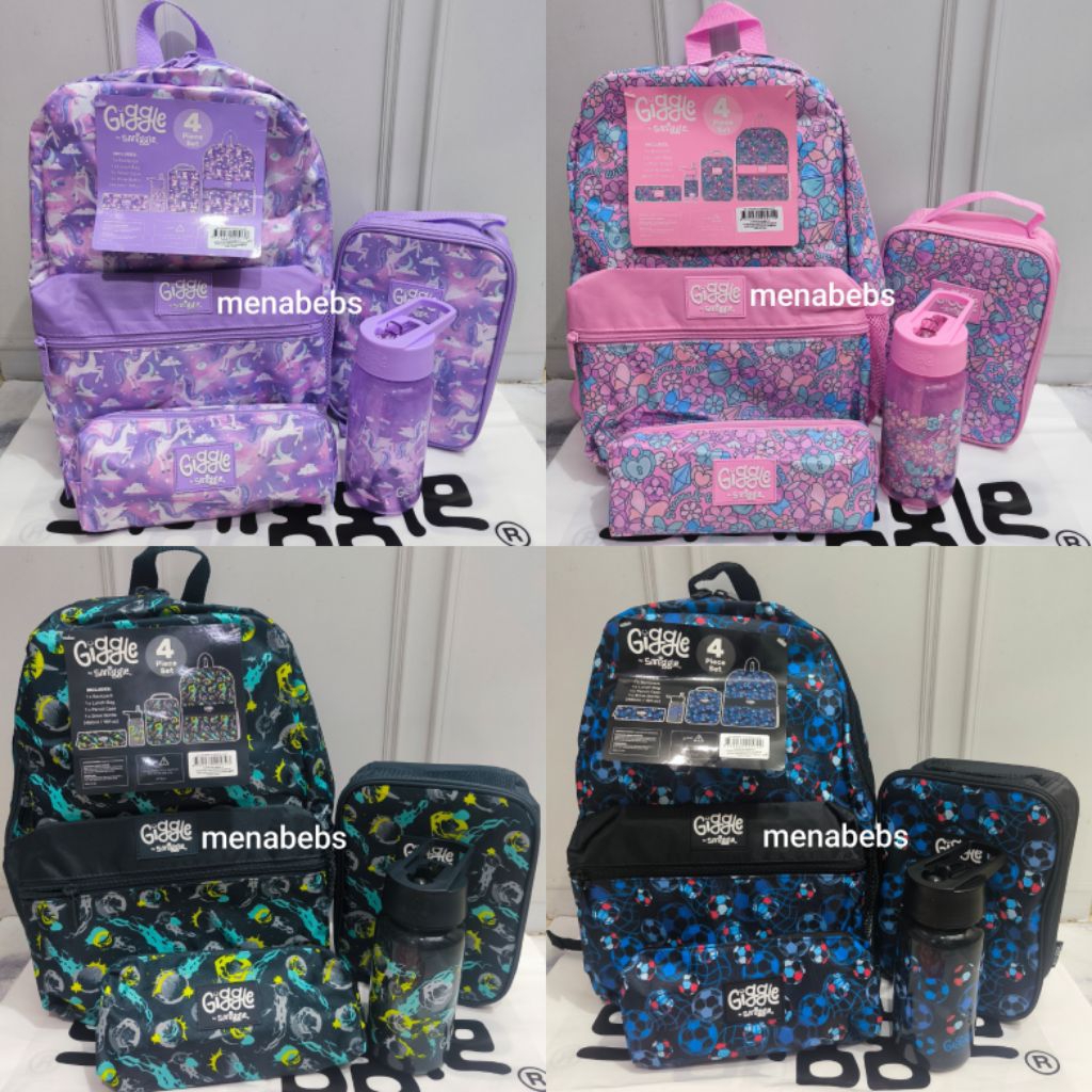 Smiggle Giggle Set Unicorn / Mermaid / Pink / Dino original