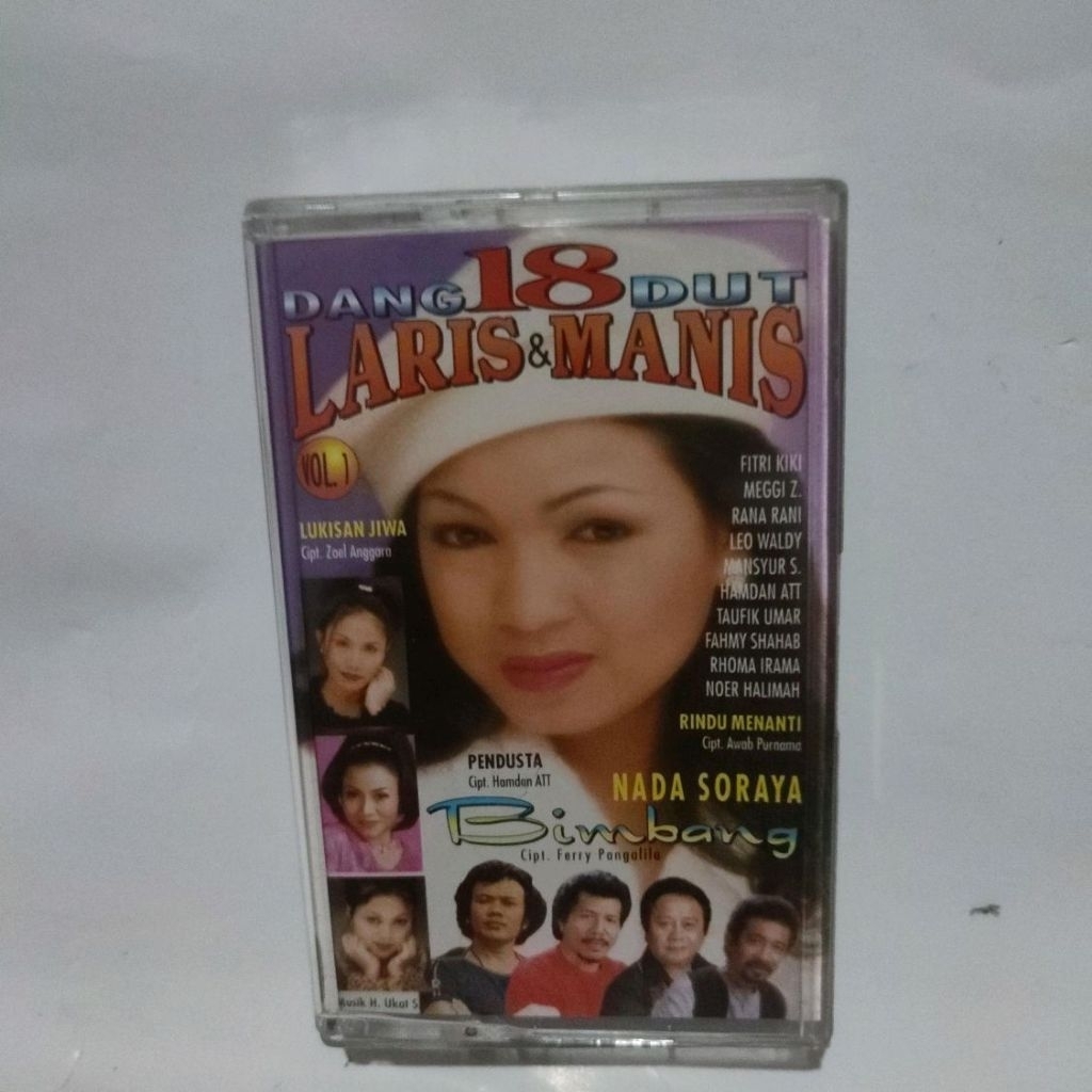 KASET 18 DANGDUT LARIS MANIS VOL1 NADA SORAYA FITRI KIKI MEGGI Z LEO WALDY MANSYUR S