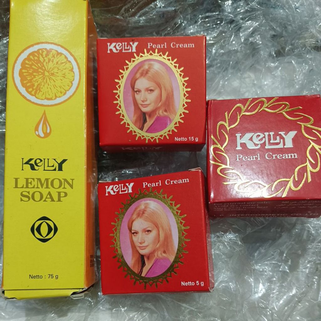 ( satuan) krim cream kelly pearl / kelly pearl cream / bedak kelly