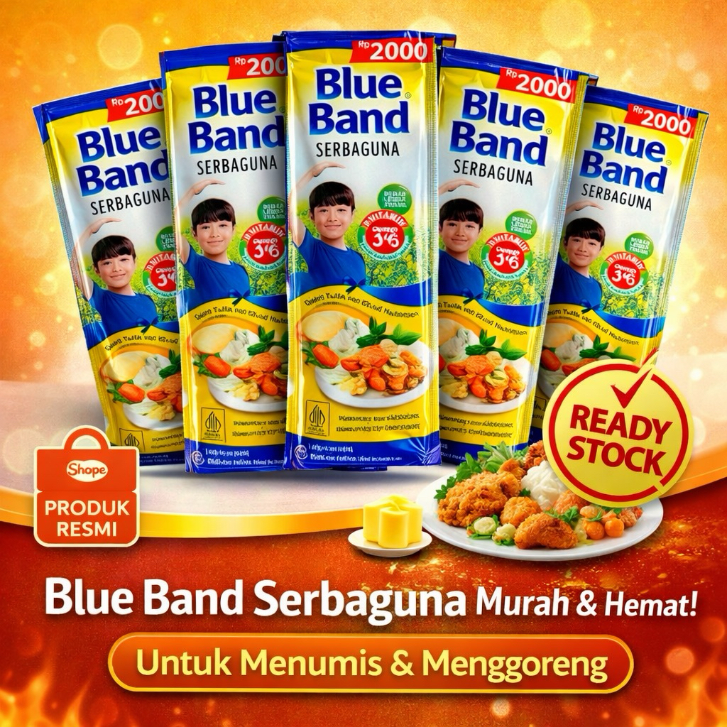 Blueband Renceng Serbaguna Sachet 20gr (12pcs)