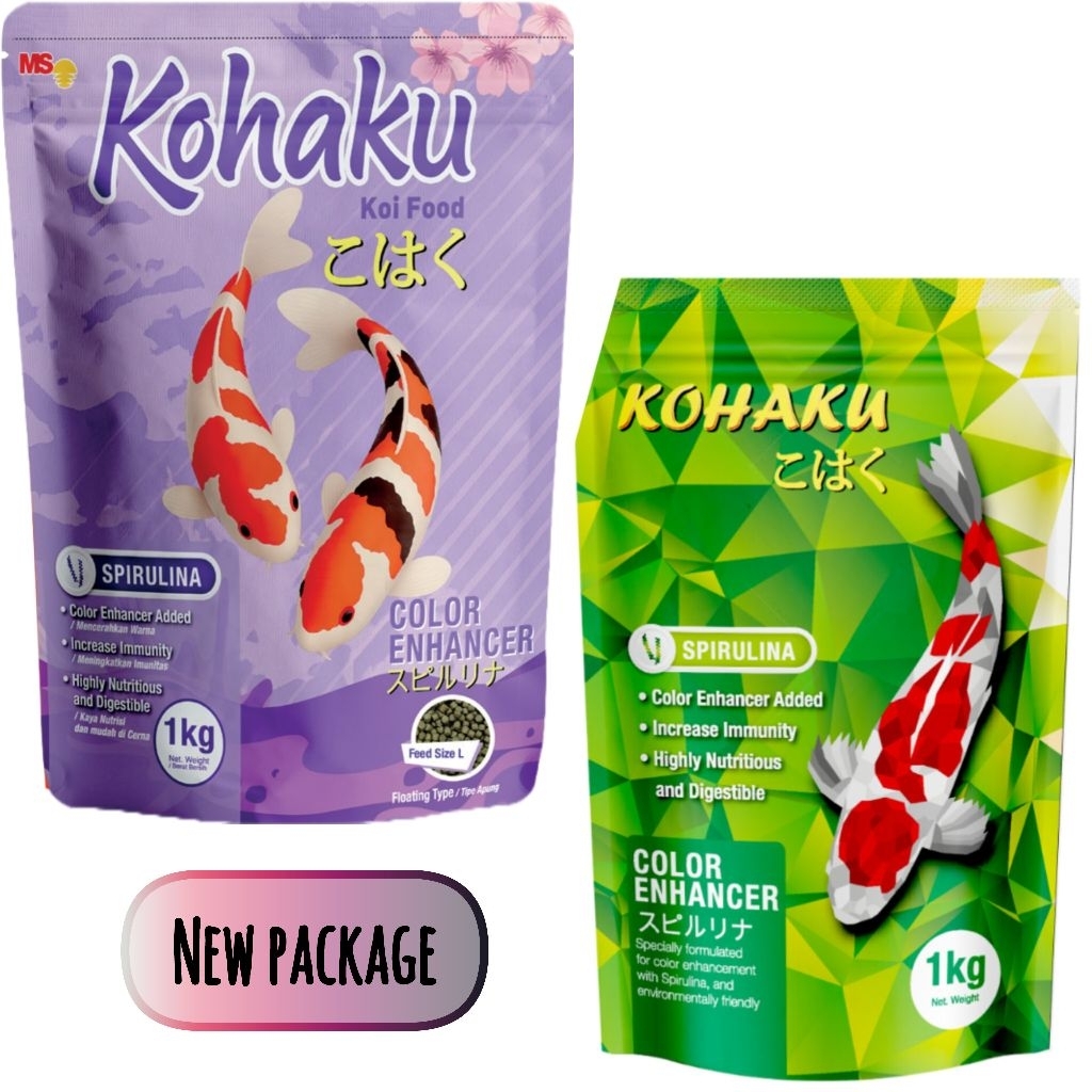 1 DUS / KOHAKU pakan koi