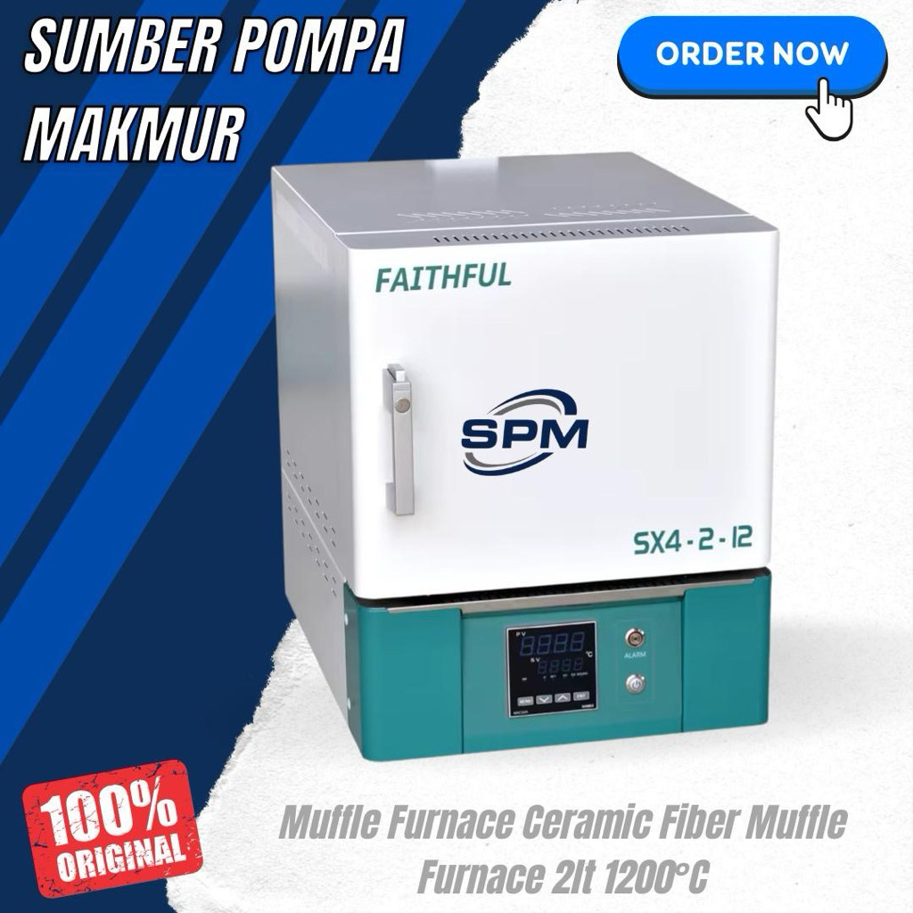 Muffle Furnace Ceramic Fiber Muffle Furnace 2lt 1200°C