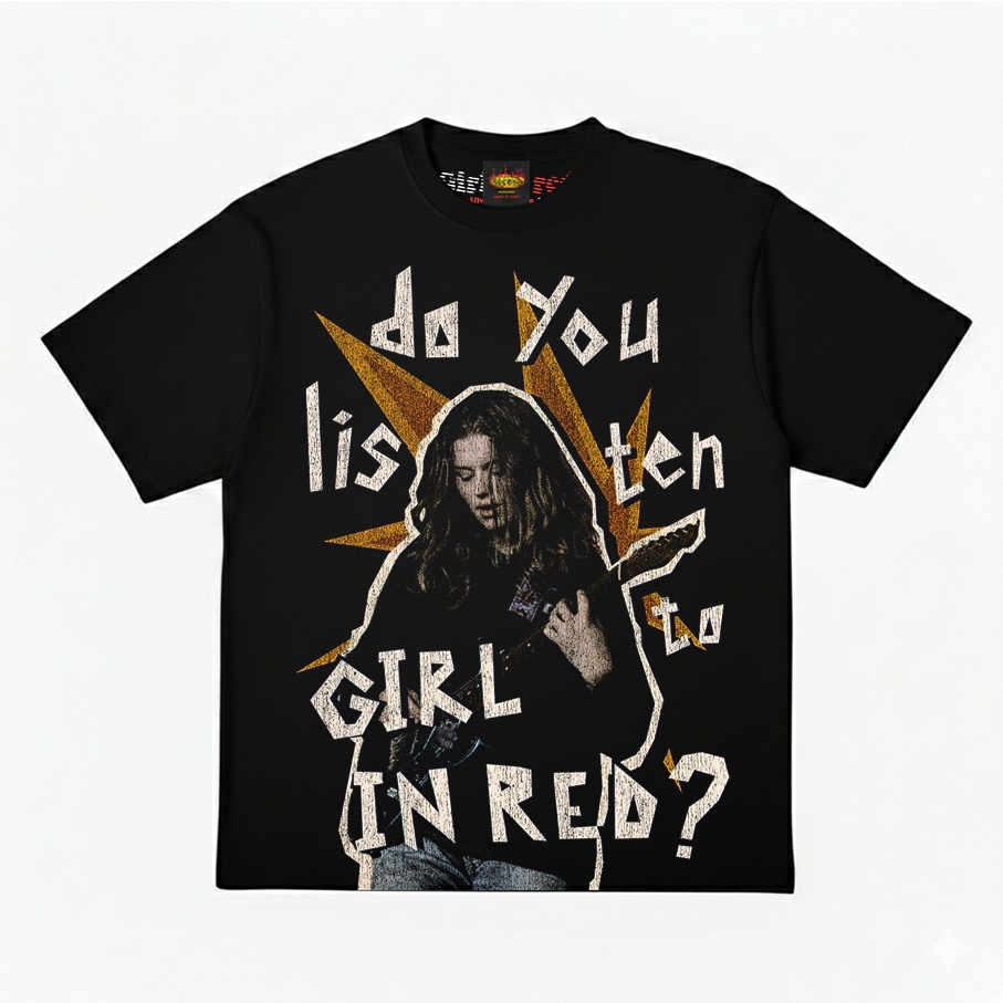 Kaos Musik Band Girl In Red