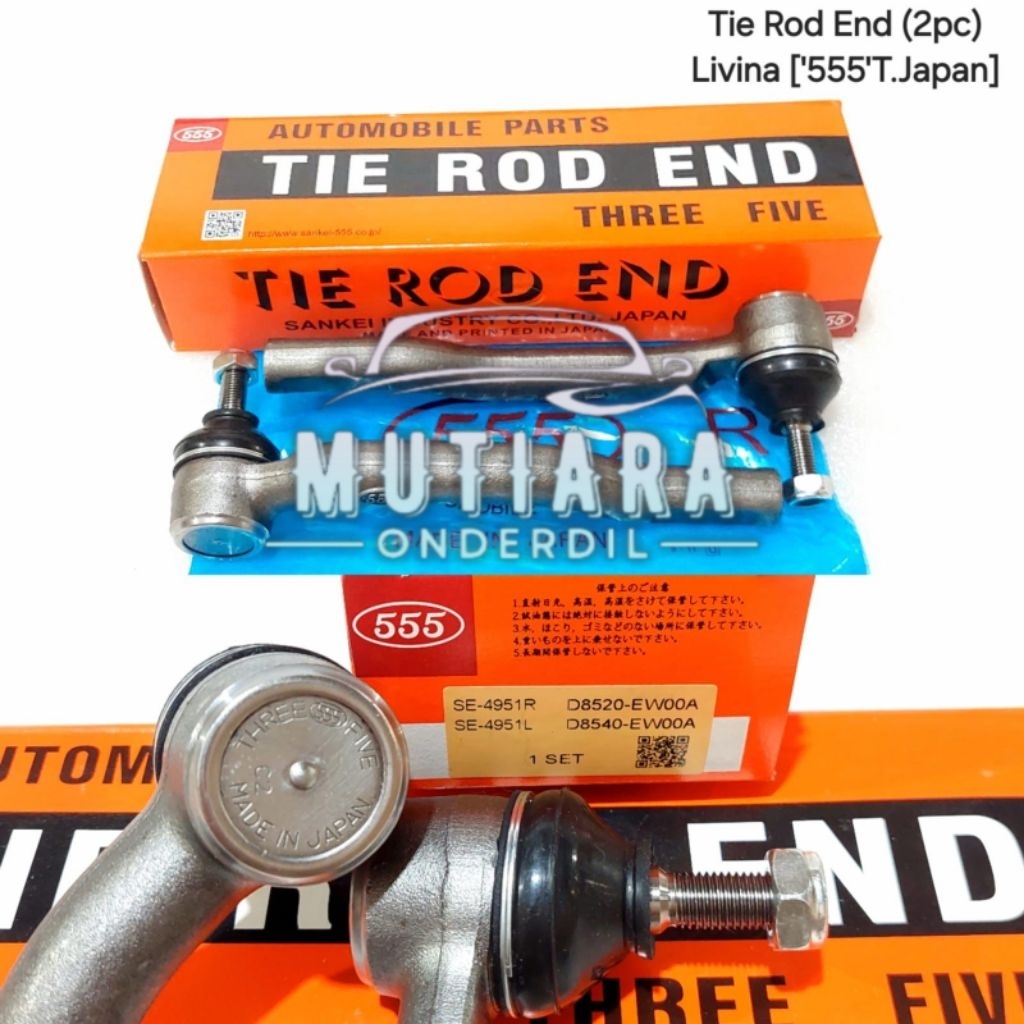 TIE ROD END 555 JAPAN LIVINA