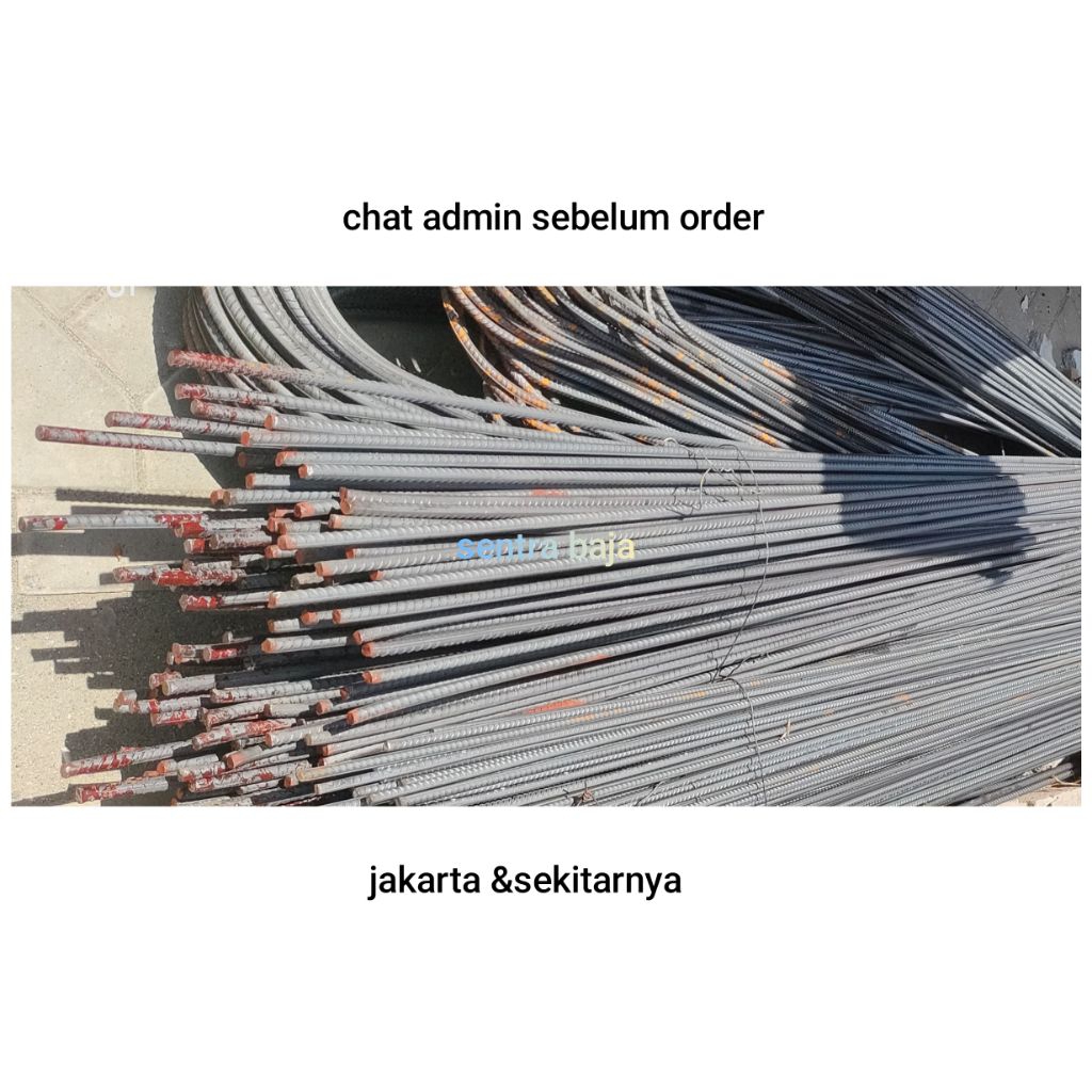 Besi Beton Ulir 10 mm ts280 / Besi Beton Ulir 10mm ts280