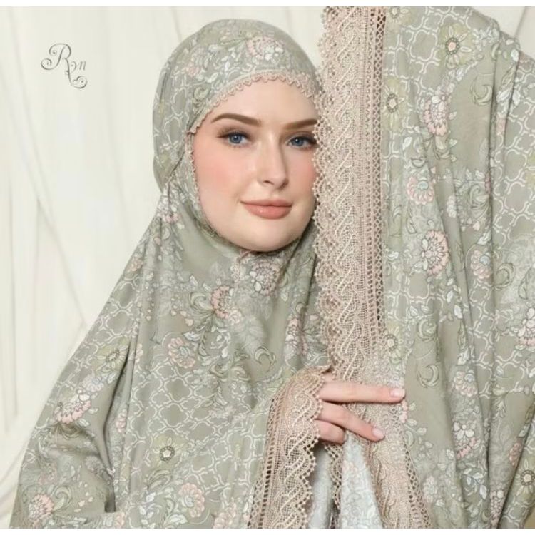 Mukena Dewasa Rayyan  Dafira | Mukena Traveling Rayyan Rayon Ryn Jumbo