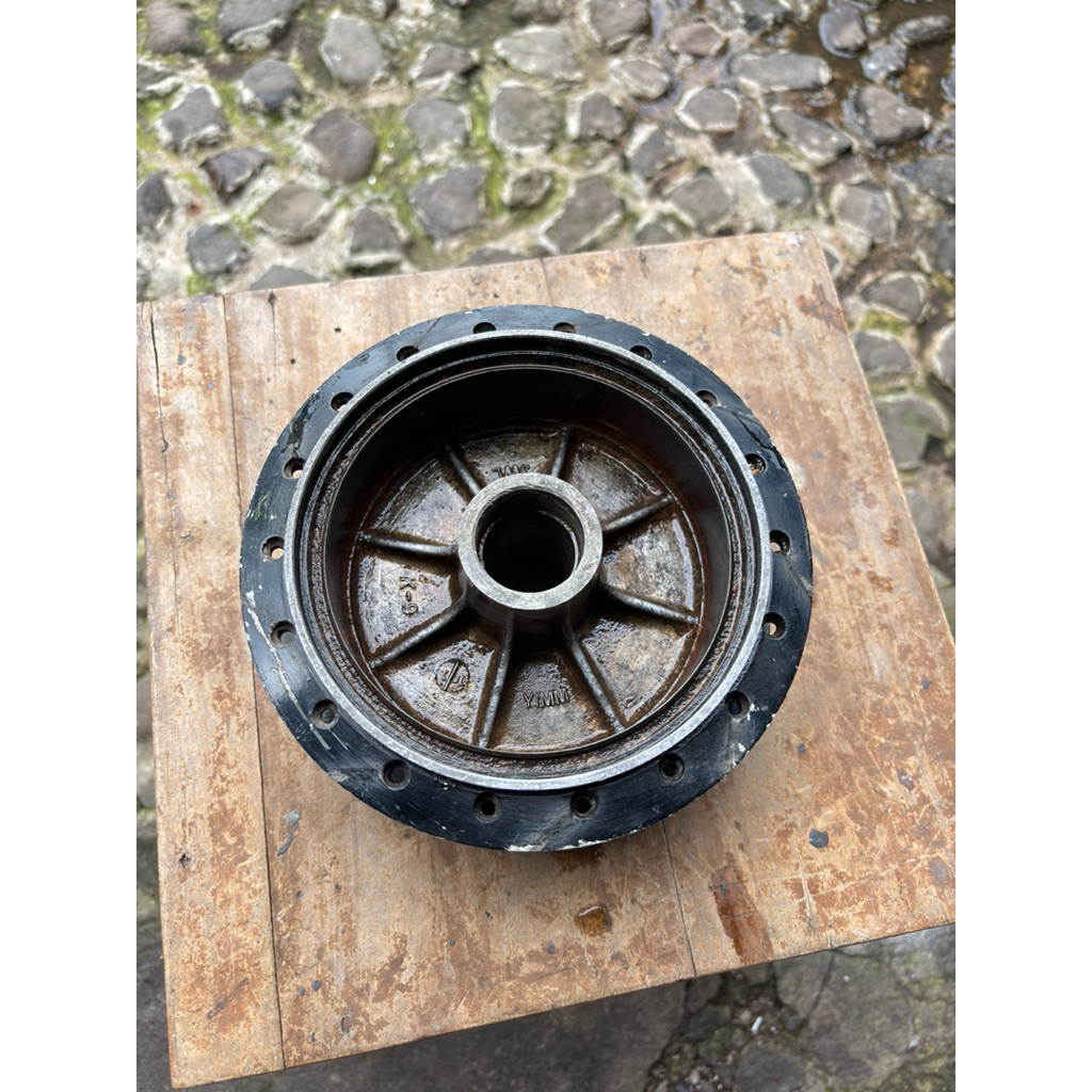 tromol belakang yamaha rx king ori copotan