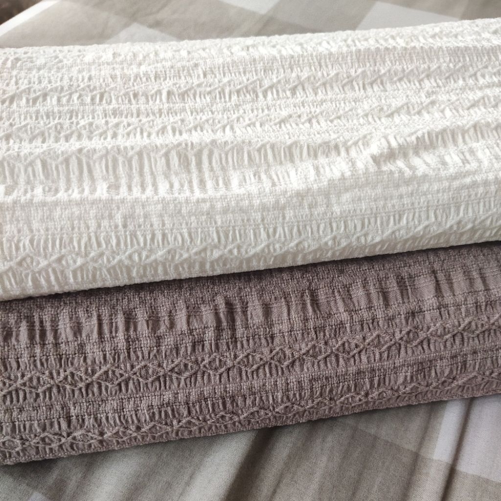 CRINKLE KNIT - KAIN KNIT - CRINCKLE STRETCH- KAIN METERAN -KAIN KILOAN - KAIN POTONGAN