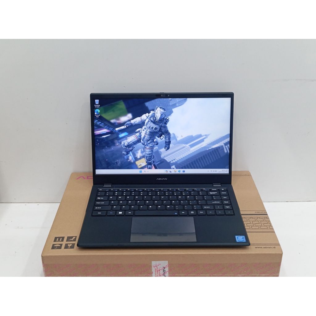 laptop advan soulmate 1405 Celeron n4020 ram 8gb ssd 128gb