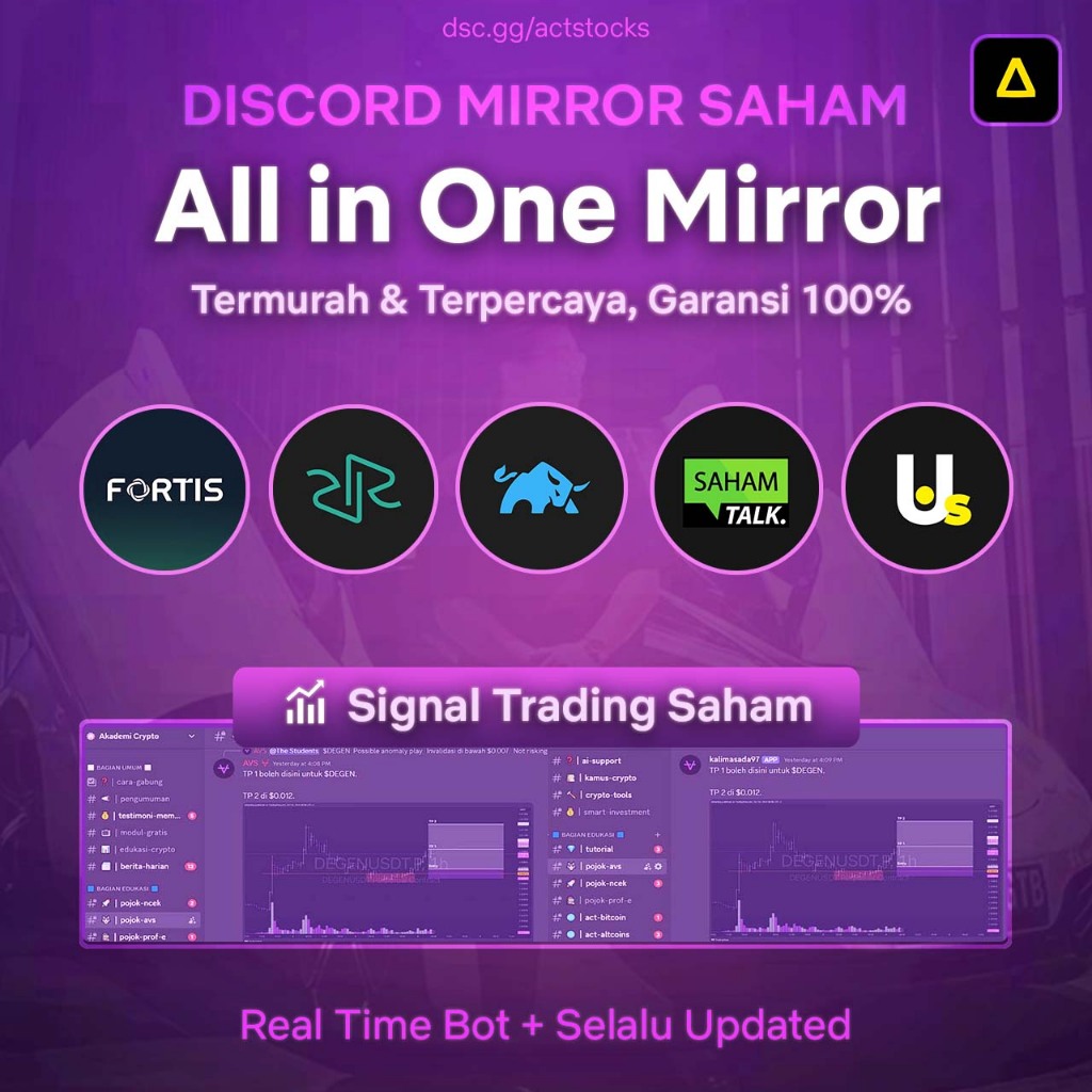 ALL IN ONE DISCORD MIRROR KELAS SAHAM