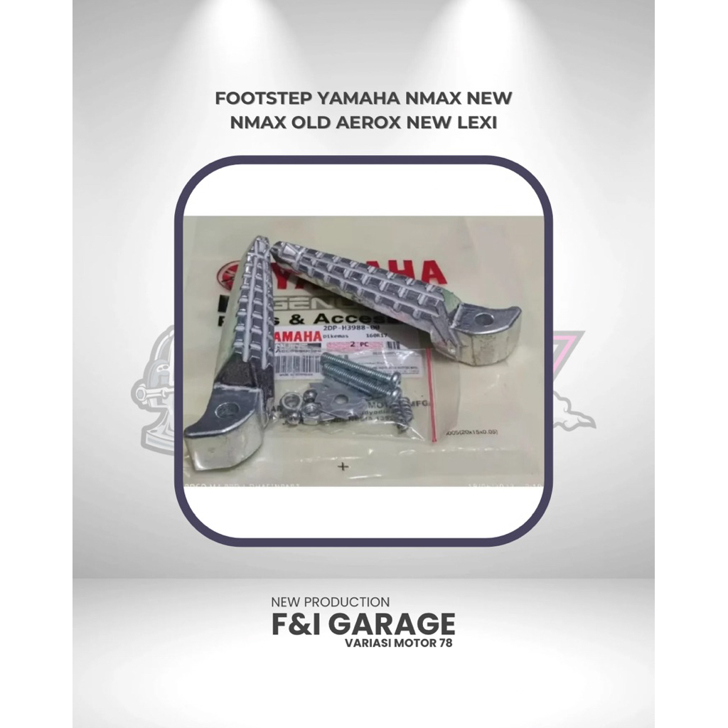 Footstep Yamaha Nmax New Nmax Old Aerox New Lexi