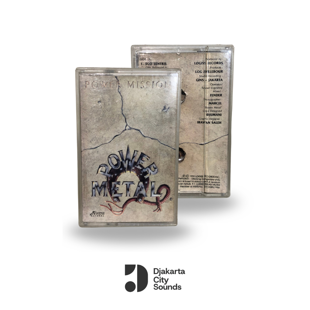 Kaset Pita Power Metal - Power Mission