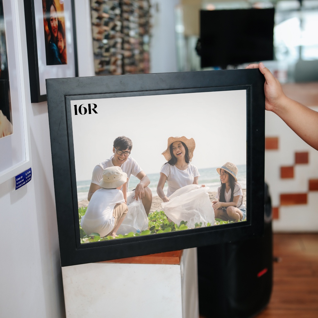 FRAME FOTO MINIMALIS UKURAN 16R DAN 16RP