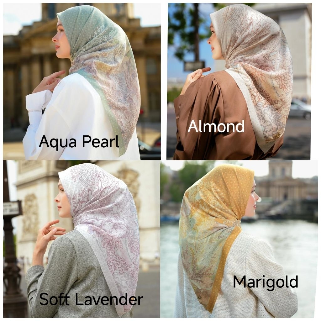 Marine Scarf by HL Heaven Lights