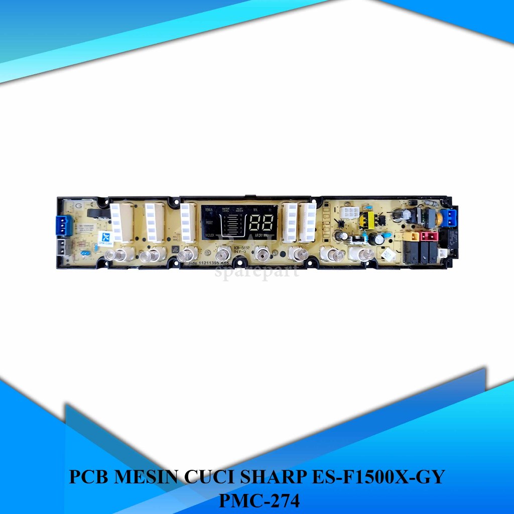 PCB SHARP ES-F1500X-GY / BOARD MODUL MESIN CUCI PMC-274