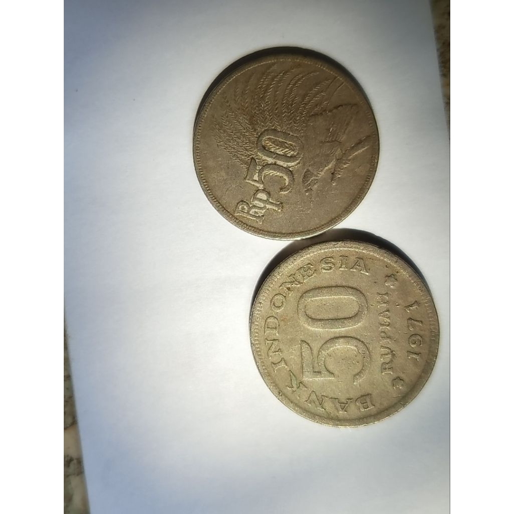 Uang Koin 50 Rupiah
