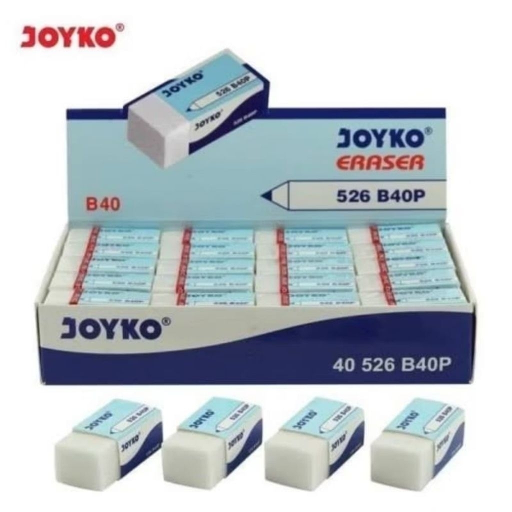 [ PCS ] PENGHAPUS JOYKO PUTIH B40P / PENGHAPUS PENSIL