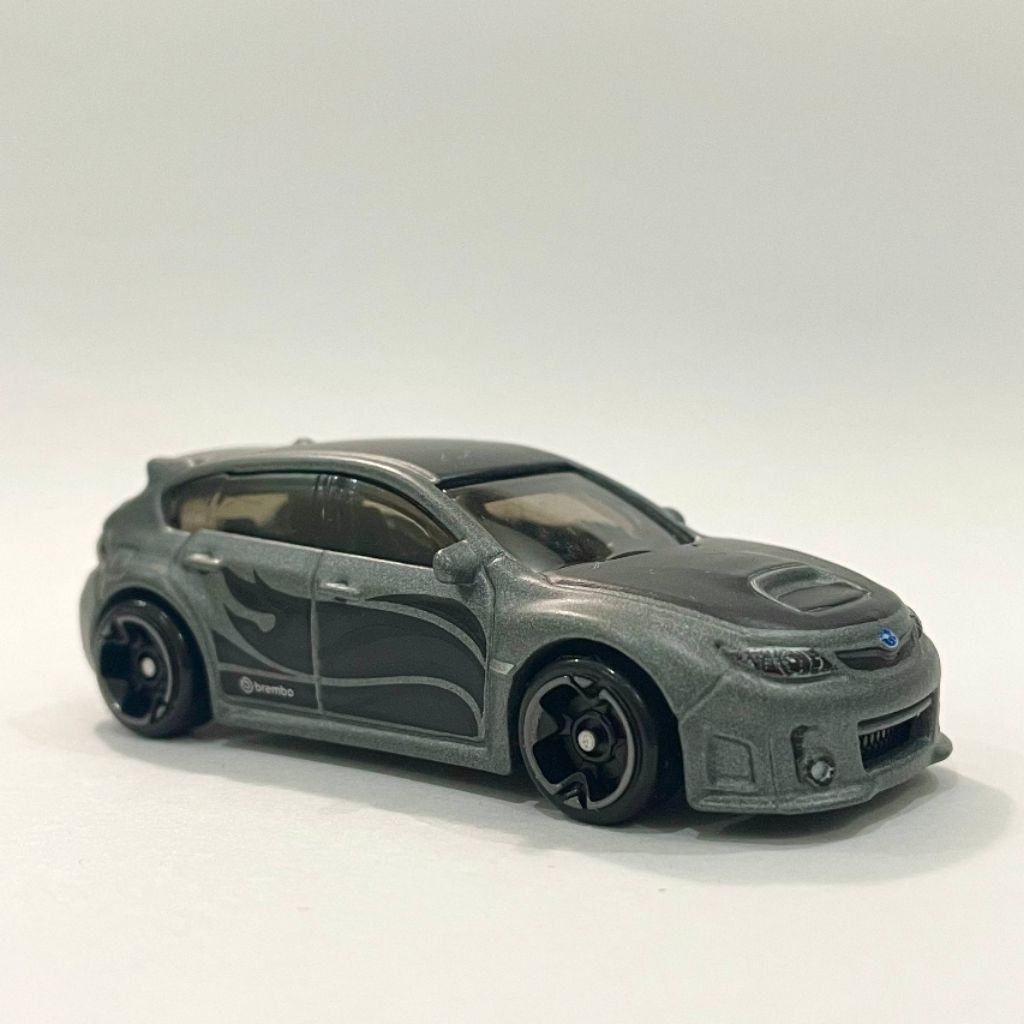 Hot Wheels Subaru WRX STI Compact Kings Silver Series Loose