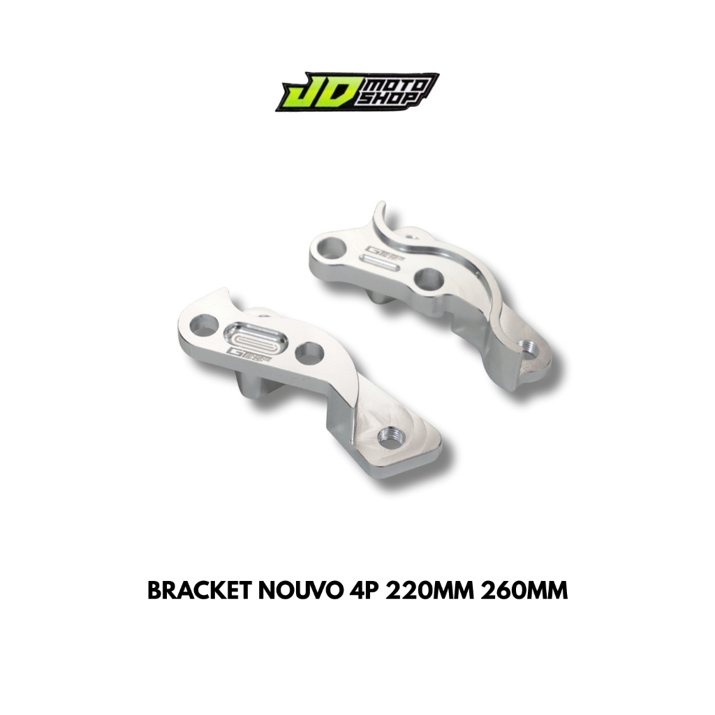 BRACKET KALIPER DEPAN NOUVO JUPITER 220MM 260MM 4 PISTON 4P BREMBO BRAKET BREKET