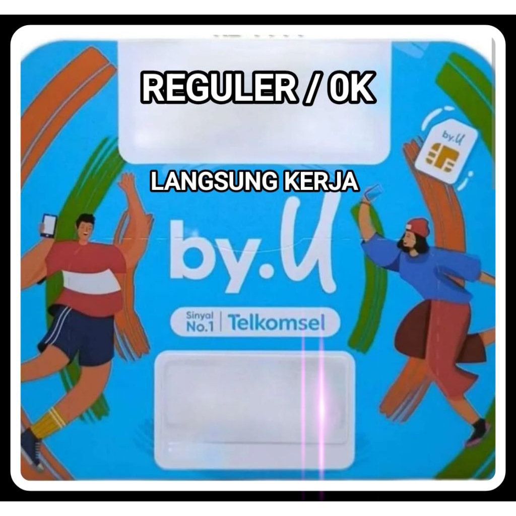 KARTU PERDANA BY.U FRESH < Siap Pakai > DI INDONESIA