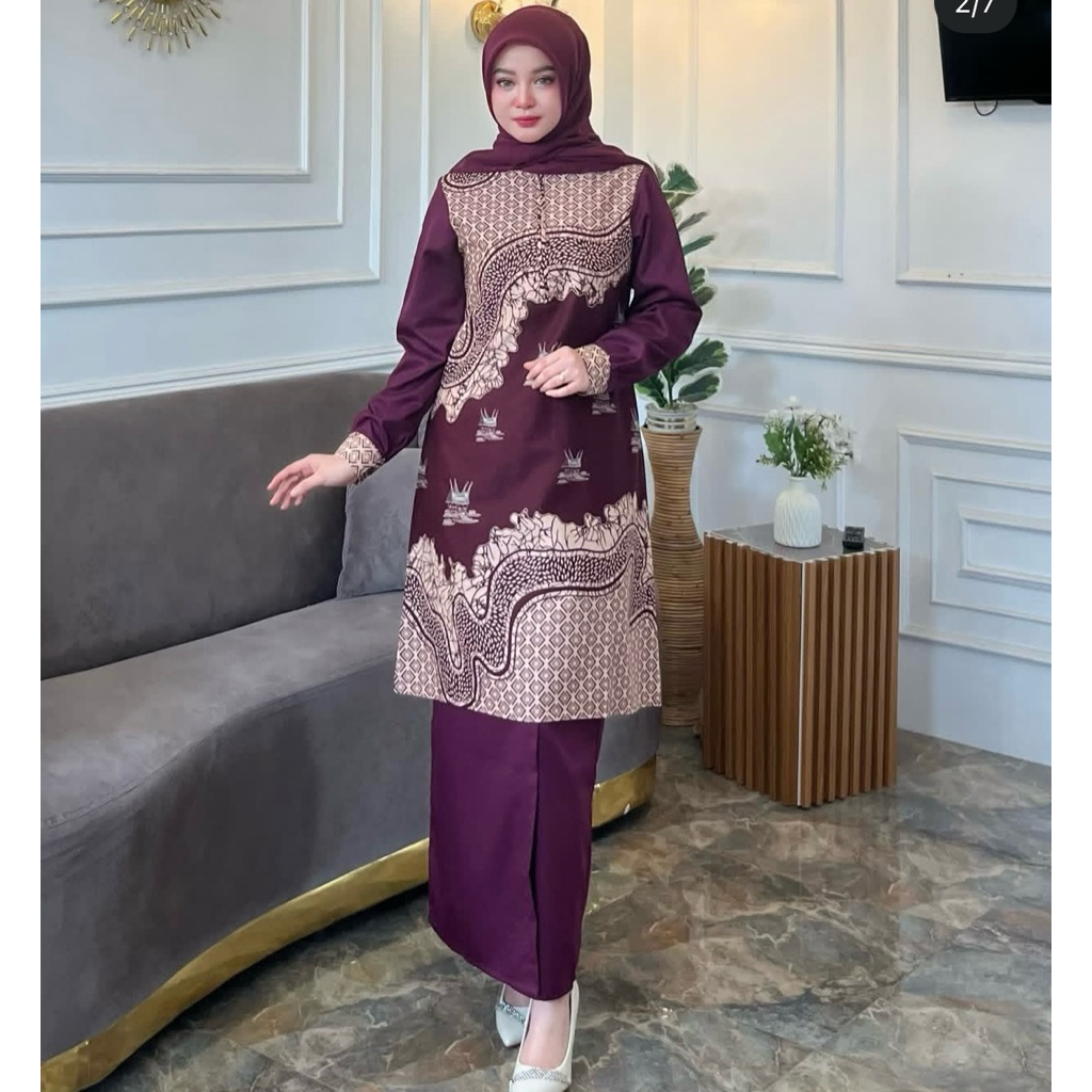 SET ROK HUMAIRA TOYOBO RUMAH ADAT DAN MOTIF SONGKET