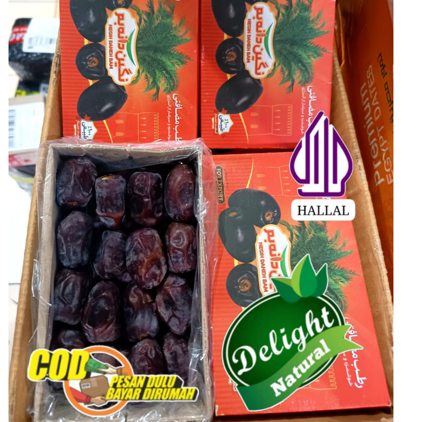 Kurma Anggur/Bam MAZAFATI Date-500gram-Premium