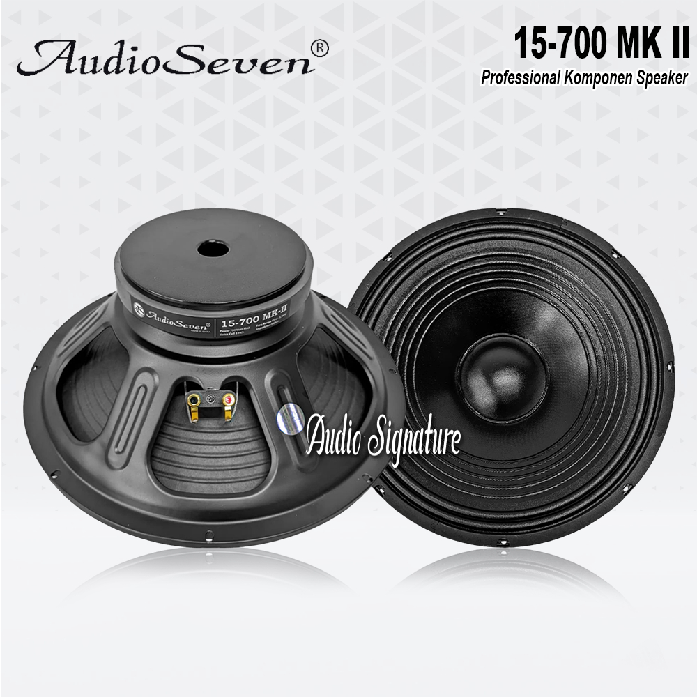 Komponen Speaker 15 Inch AUDIO SEVEN 15700 MK II | 15 700 MK II Max 700 Watt Original