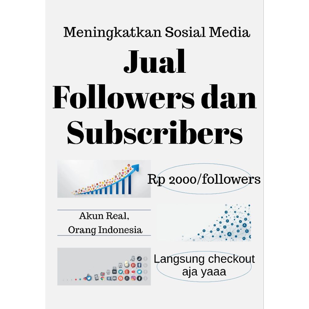 DISKON Followers Tiktok, IG, YouTube Proses Cepat Premium Best Quality Aktif Murah Bergaransi Perman