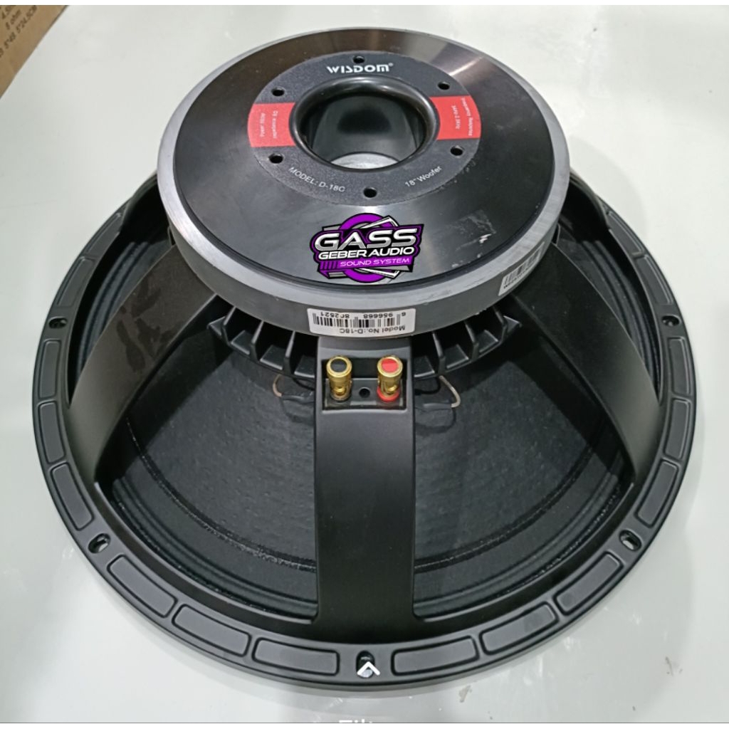 speaker 18 inch wisdom d18c speaker Wisdom d18c ORI Wisdom subwoofer hp1018b