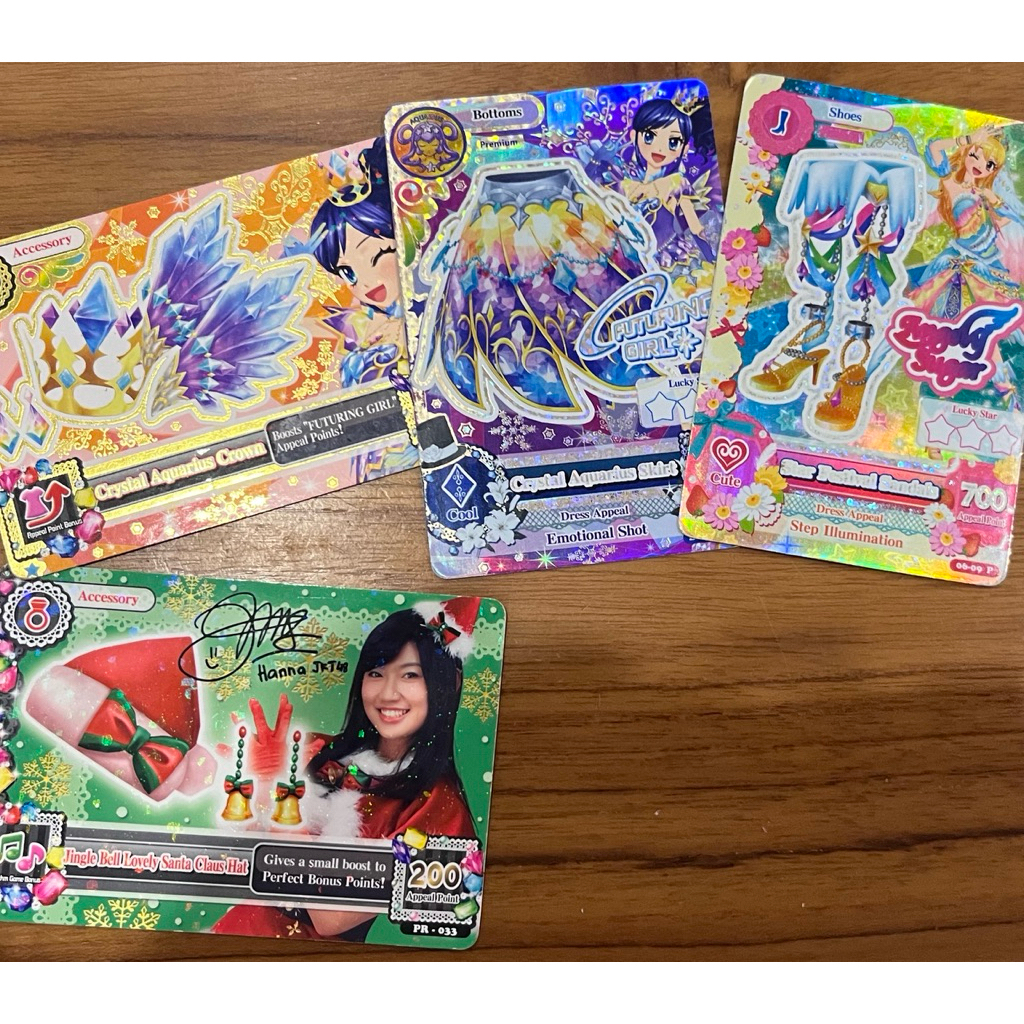 AIKATSU CARD PREMIUM ORIGINAL ZODIAC SERIES AQUARIUS AOI ICHIGO