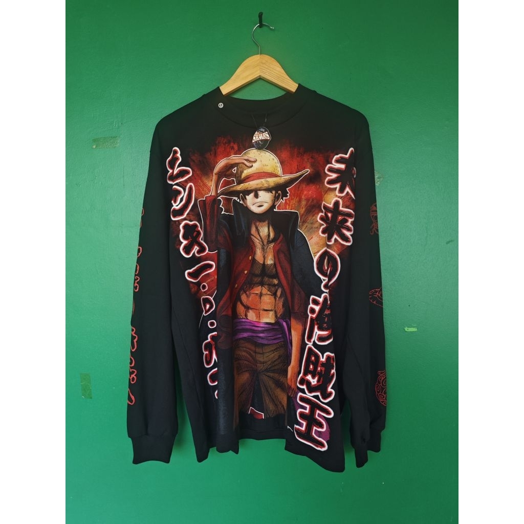 Kaos Bootleg Luffy by Skaars itsyourvintage