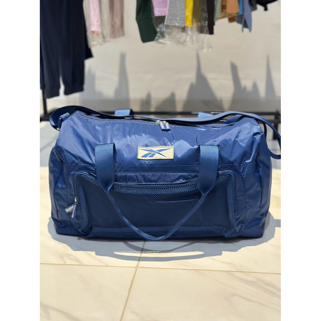 TAS DUFFLE GYM BAG REEBOK BENFORD ROLLING BAG REEURB2552EB BLUE TAS SERBAGUNA ORIGINAL REEBOK