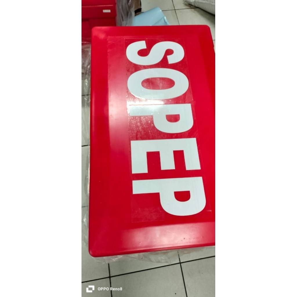 Sopep box 100L box only ship oil polution emergency plan
